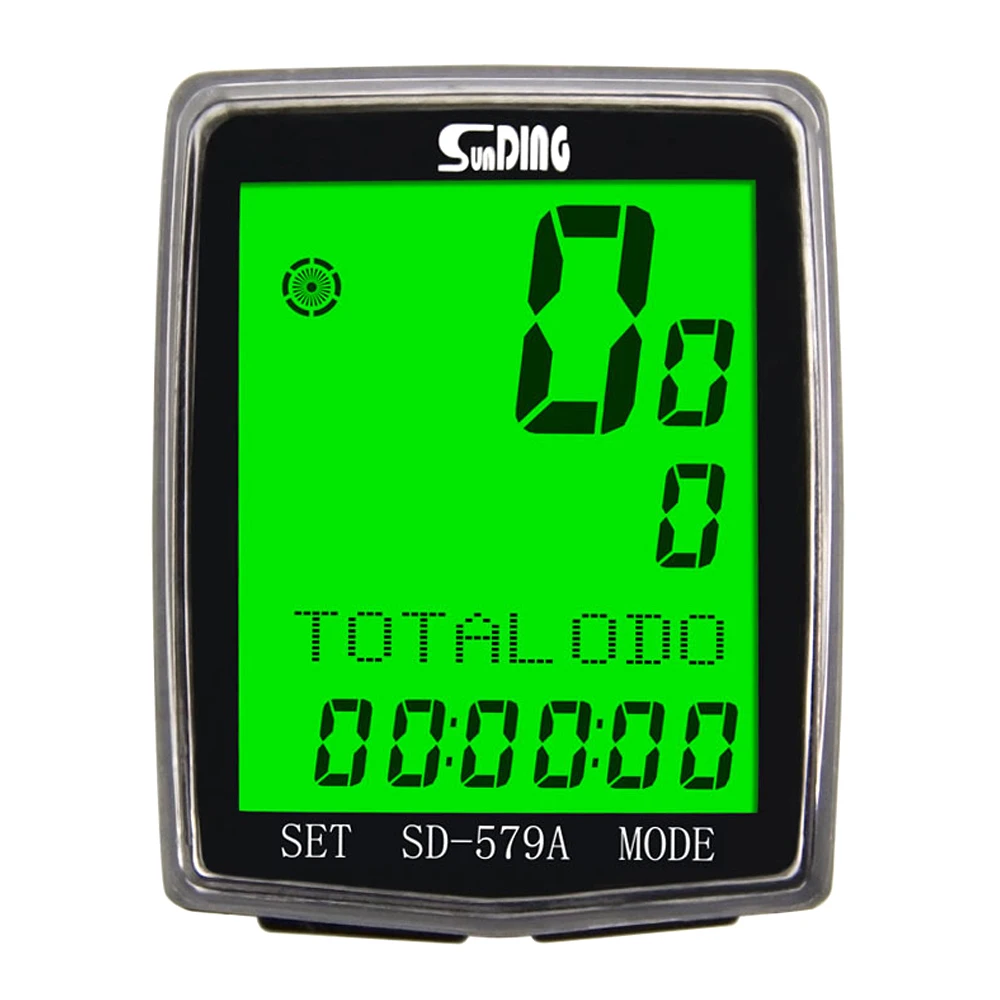 
SD-579A 2020 Ant New Big Screen Light Control Wire Control Wired Bicycle Computer Wholesale Riding Equipment 