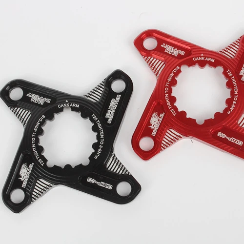 

GXP crank turn 104BCD conversion claw to 110BCD conversion part 4 claw 5 claw conversion part bicycle parts, Black red