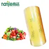 Plastic rolls cling film eco transparency pvc cling wrap 1200m OEM manufacturer