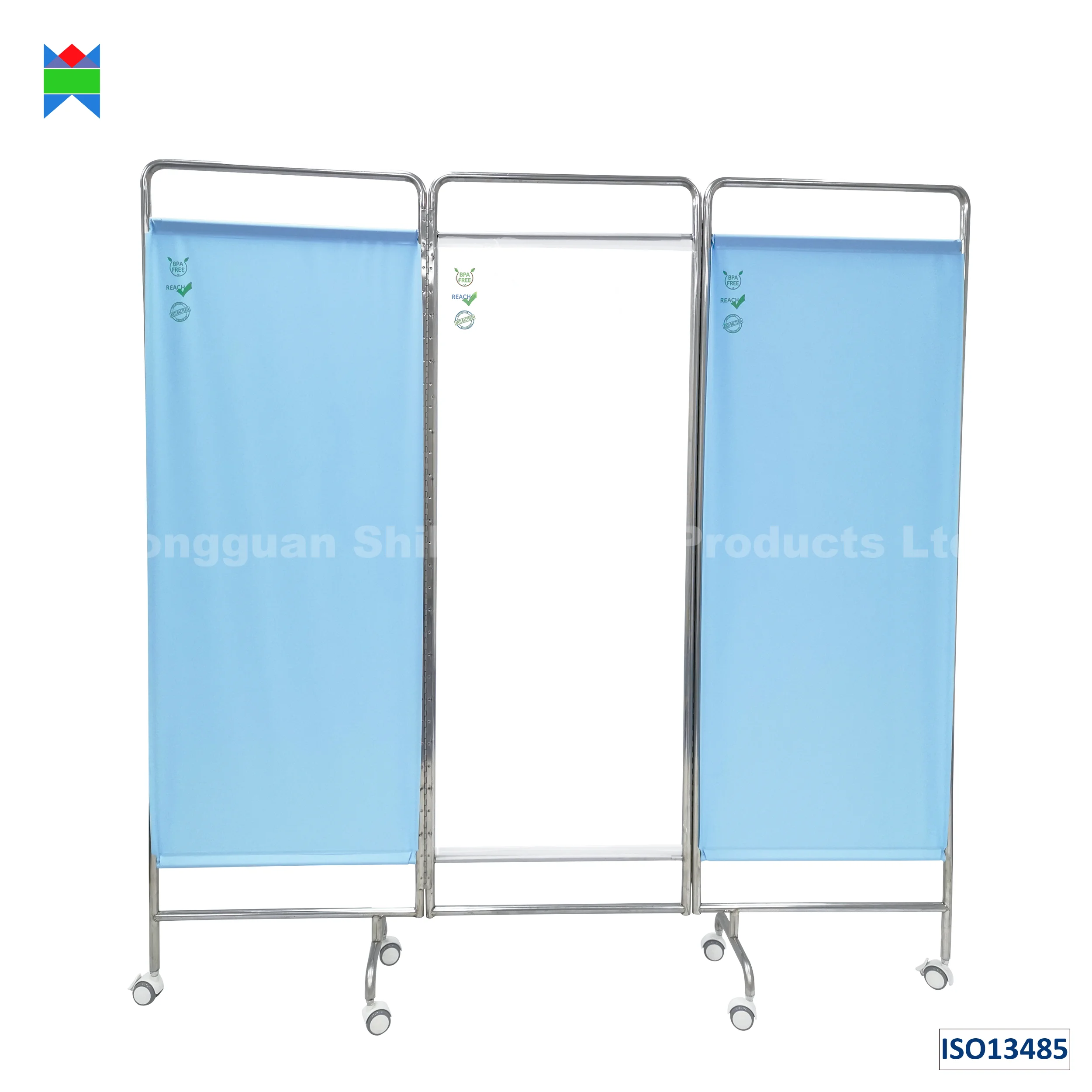 
Anti-microbial Medical Shield curtain Light weight folding screen suitable for hospitals, clinics and nursing house 