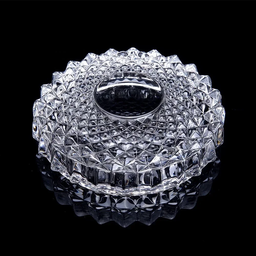 

Souvenir Crystal Portable Custom Glass Ashtray For Women, Clear,customized