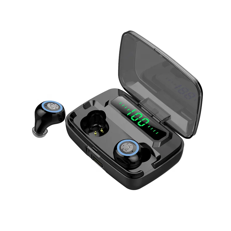 

China Wholesale Waterproof True Bluetoothes Earbuds 1 Piece, Black