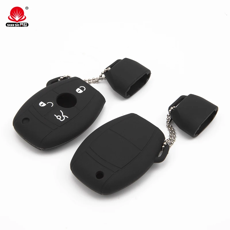 

Soft and durable Flexible Silicone Car Key cover For Benz