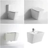 European bathroom water closet back to wall toilet rimless floor stand wc sanitary ware