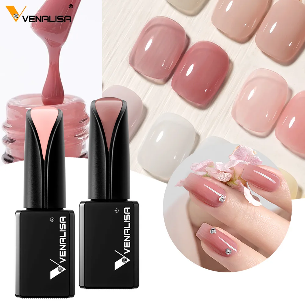 

VENALISA New Arrival 15ML 56 ColorS Nail Polish High Gloss UV LED Soak Off Gel Esmalte OEM/ODM Private Label