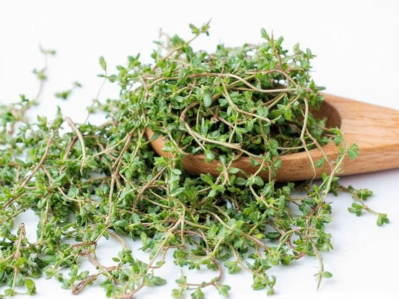 Fresh Thyme to Dried Conversion: 1:3 Ratio Guide