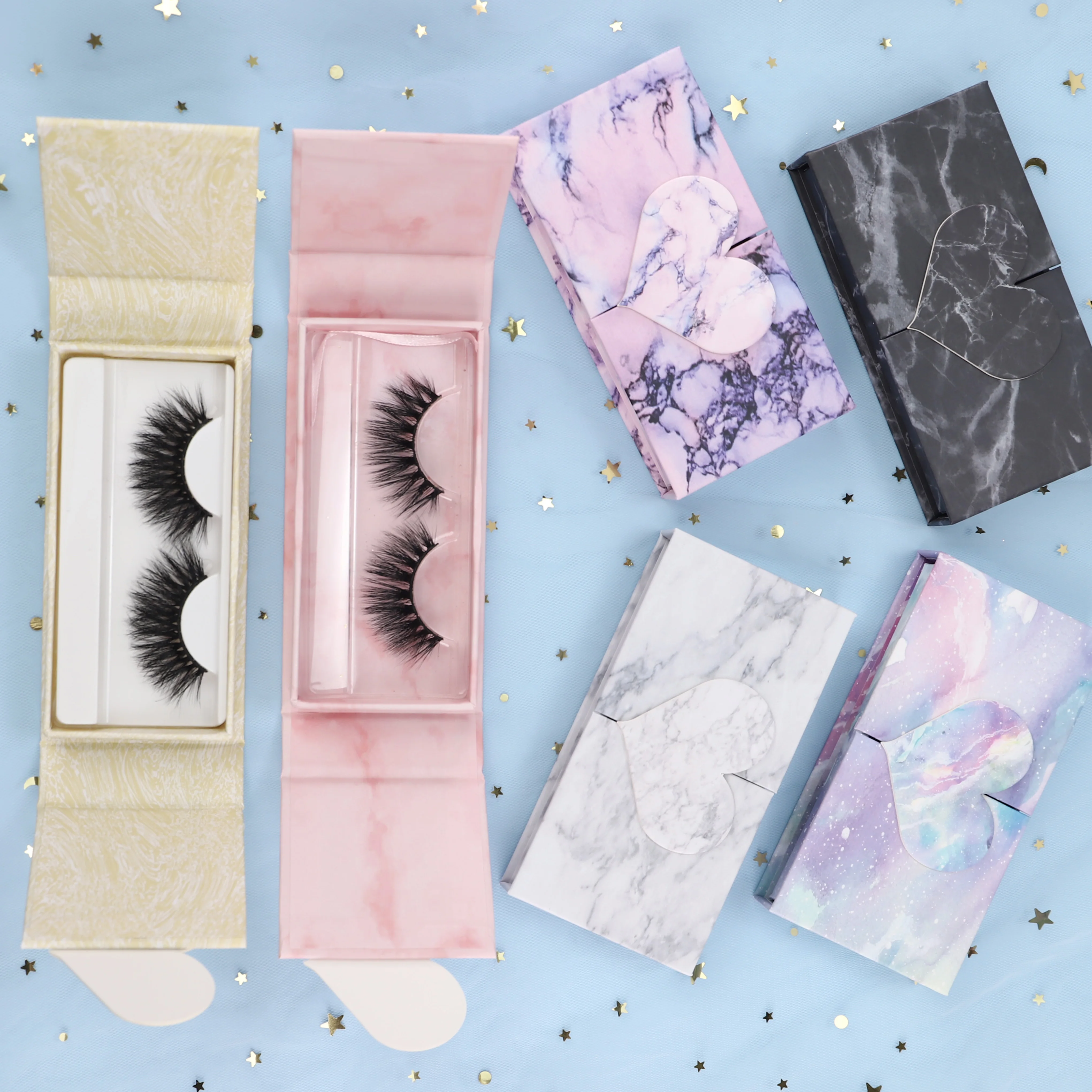 

2021 wholesale 3D real mink lashes 100 real mink new style with hot packaging