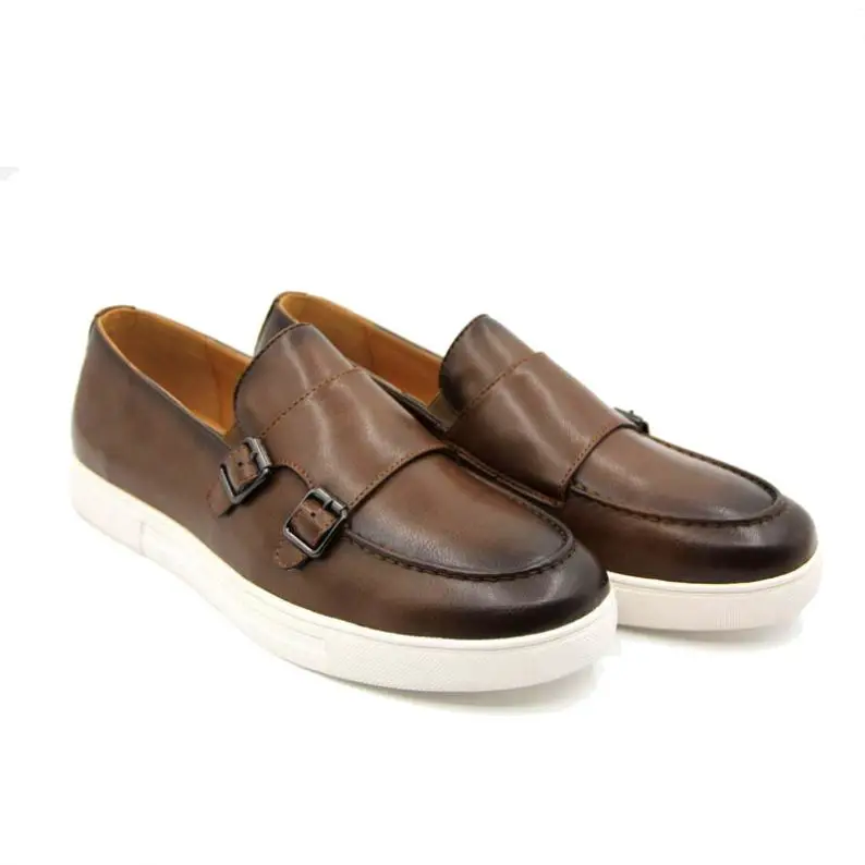 

Fashion Anti-Slippery Mens Dress Formal Business Casual Shoes Higher Men's Shoes, Black brown