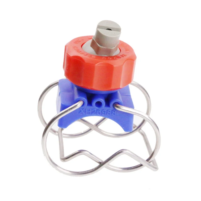 26988 2 Inch (54-60mm) Plastic Adjustable Double Clamp Flat Fan Cleaning Spray Nozzle