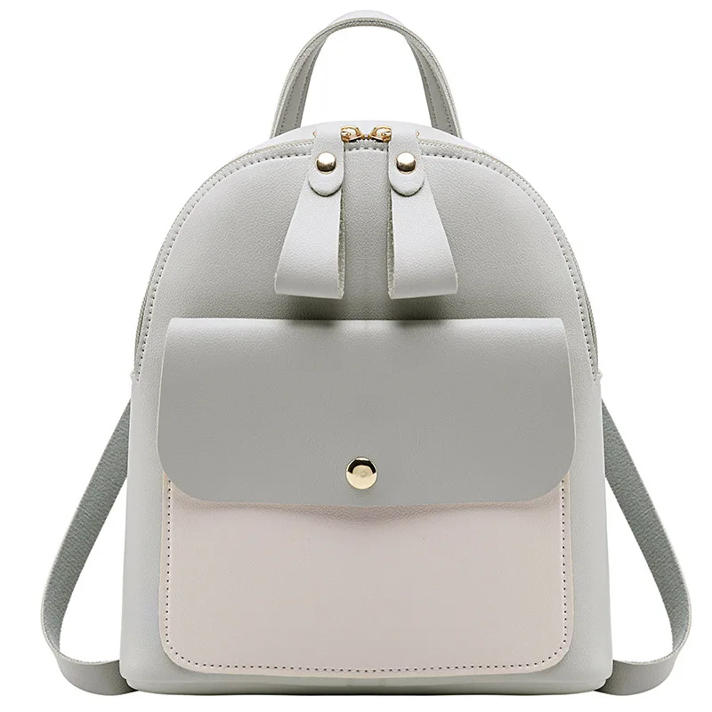 

Wholesale Direct Sale Small Size Women PU School Bags For Girls Backpack, Customizable