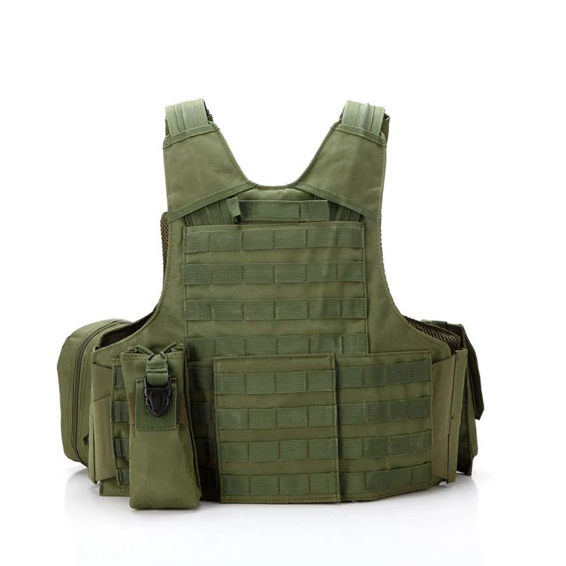 

Tactical Camping Military Vest Quick Release Airsoft Vest Adjustable for Adults