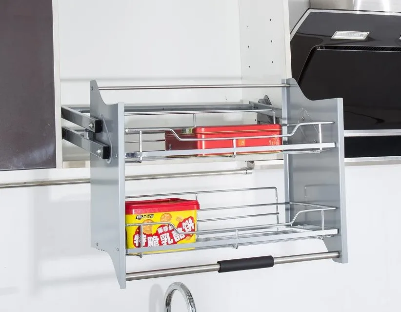 Hot Sales Wire Elevator Shelves Lift Drawer Pull Down Kitchen