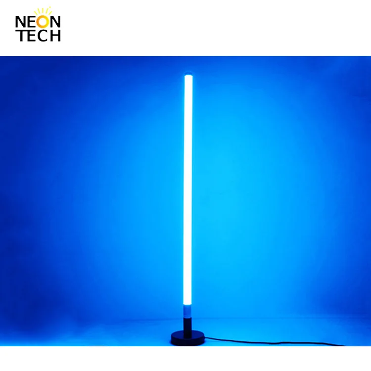 Floor lamp E27/E14 LED Tube Standing LED Neon Tube Light T8 with AU/EU Plug