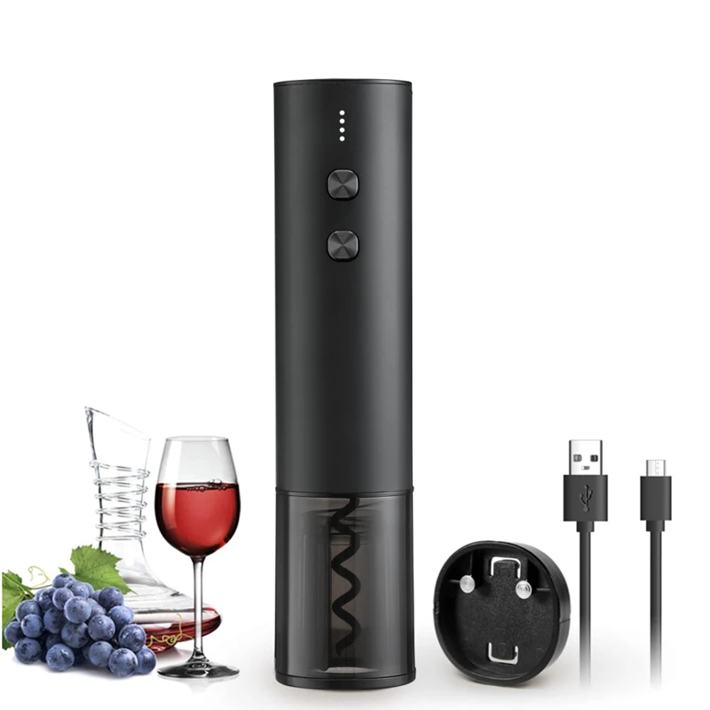 

Electric Automatic Cordless One Touch Wine Opener customized Automatic Wine Openers corkscrew, Custom color