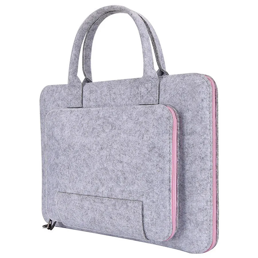 

The new felt bags are for laptops and tablets, Customerized