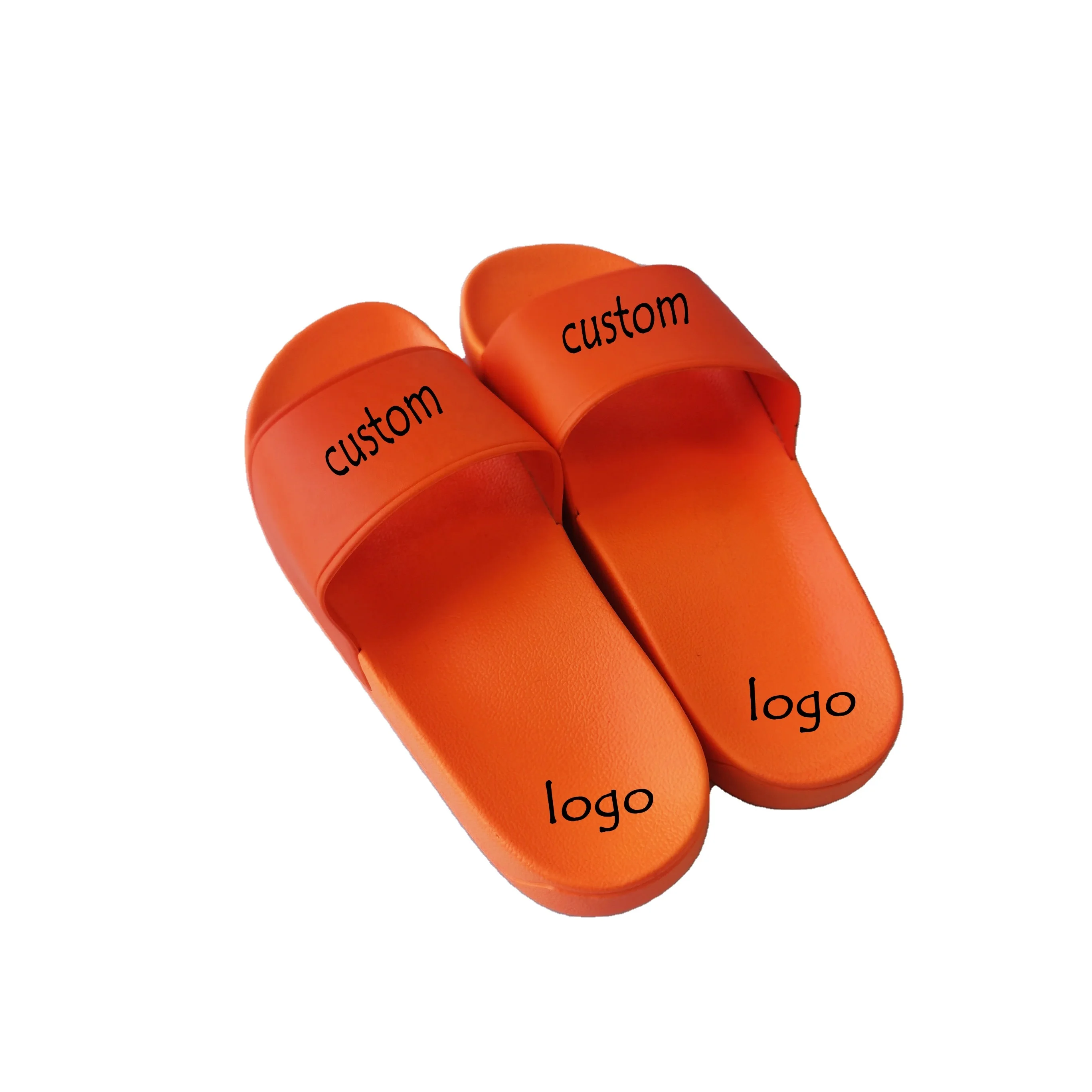 

New Blank OEM Logo Sublimation Printing White Sandals Kids And Adults Custom Design Slides Shoes