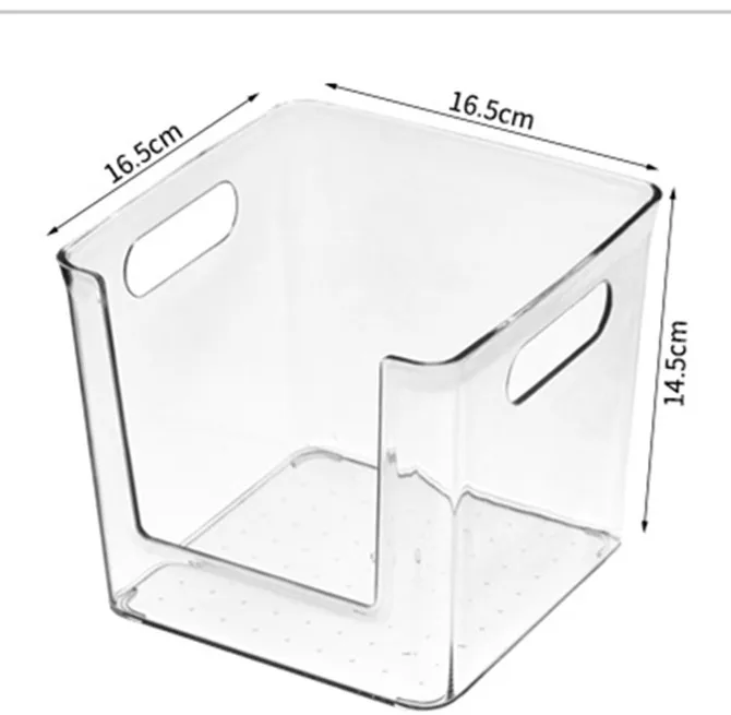 

24 pieces in a box hot sell plastic storage basket used household items pantry organizer container rack storage boxes & bins