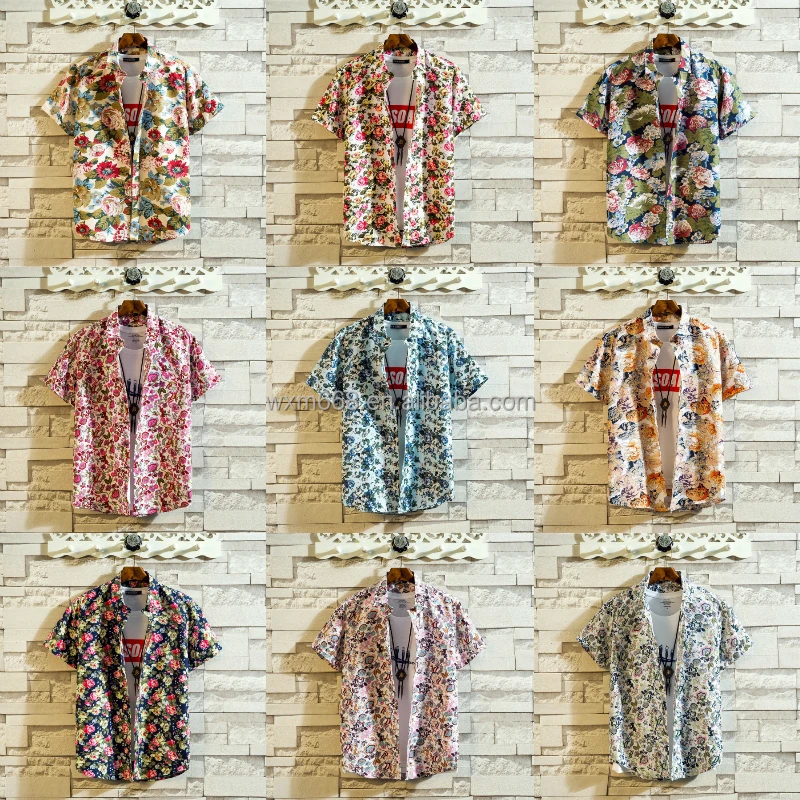 

Latest design men's shirts T shirts cheap wholesale men's casual shirts