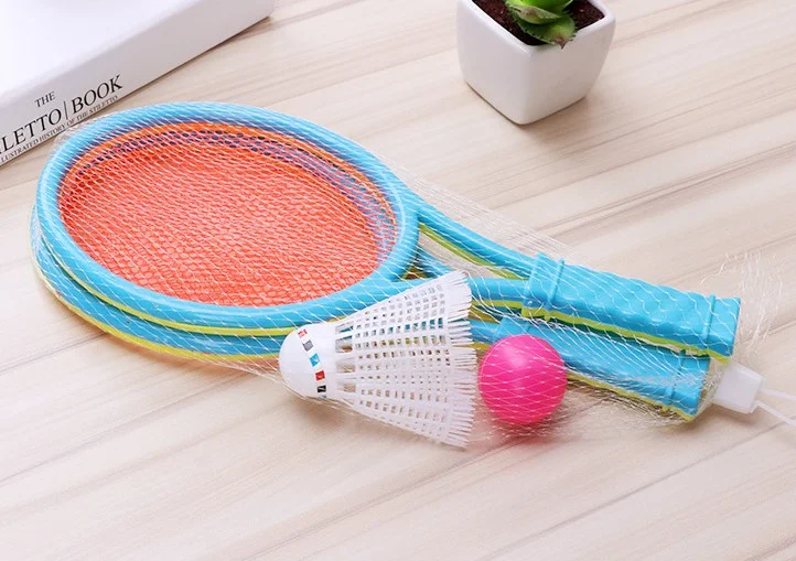 Small Plastic Catching Rackets Plastic Badminton Rackets - Fun Outdoor Toys for Kids