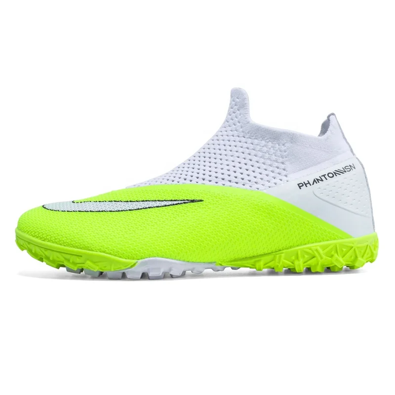 

Large Size Football Shoes New High-Top Flying Socks Overshoes AG Broken Nails Youth Student Sneakers