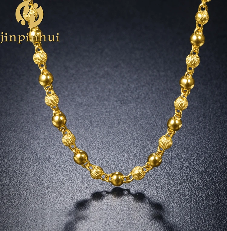 

Jinpinhui jewelry Vietnam teen fashion jewelry 24k gold-plated European men's fashionable guangzhou jewelry