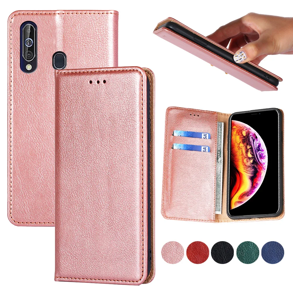 

Leather Case for Samsung A52 A12, Ultra Slim Mobile Phone Wallet Book Case for Galayx A32 A42 A11 A51 A31 A21S A50 A60 Cover, 5 colors for your choose