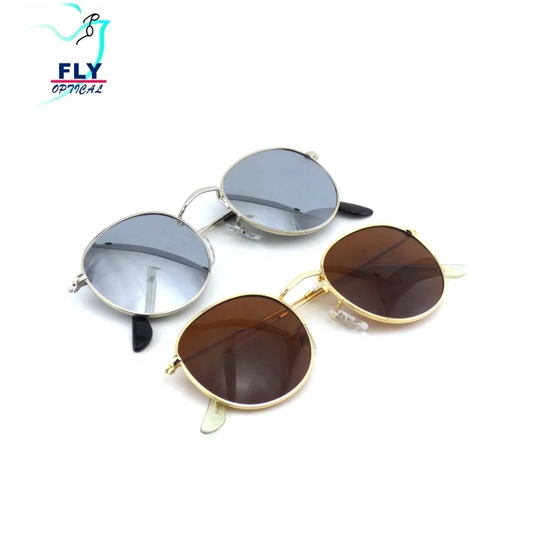 

2019 Fashion Metal Round Frame Polarized UV400 Sunglasses Mens