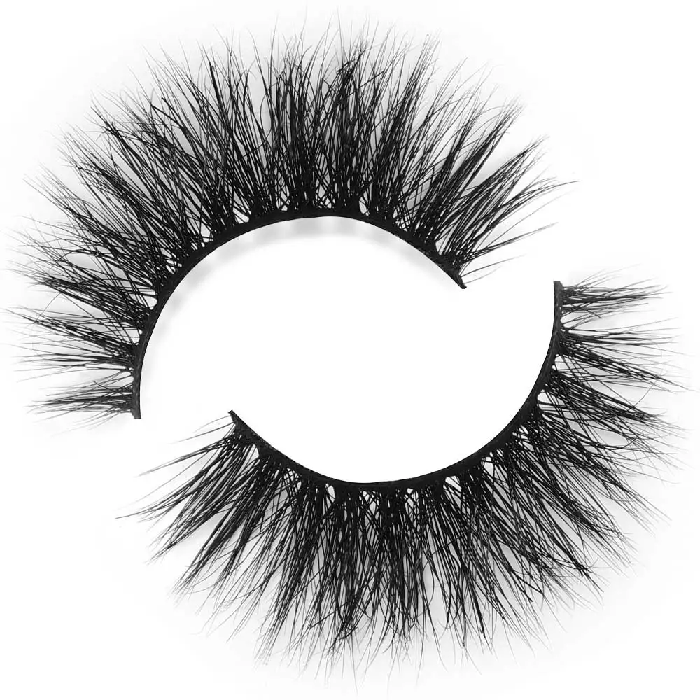 

Mainly Beauty MM21 Free Sample Customized Eyelash Box Full Strip Real 100% Mink Lashes Eyelashes Vendor