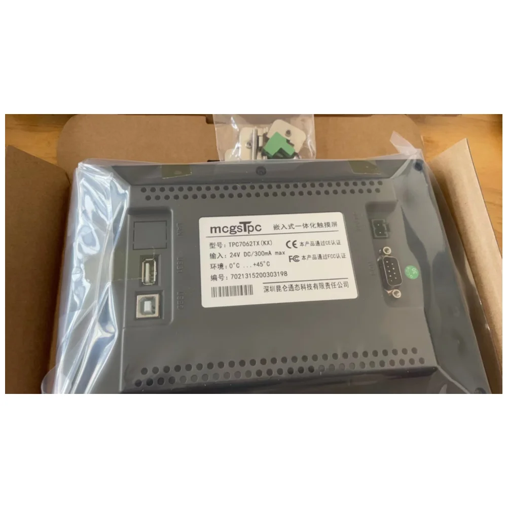 

new and orignal ( MCGS HMI Touch Screen Display ) TPC7062TX (KX)