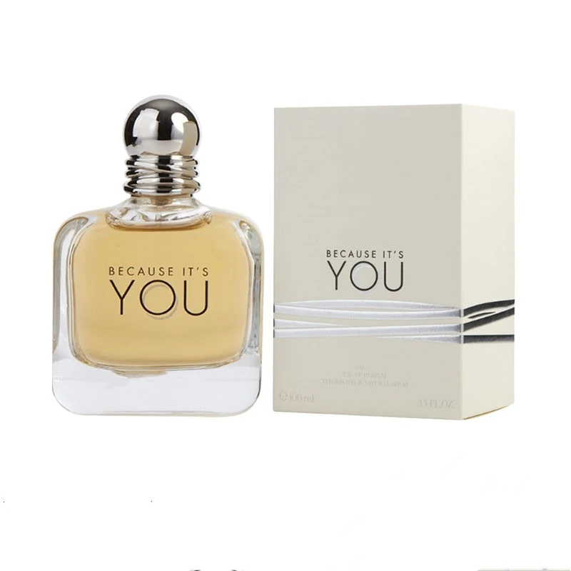 

Women's Perfume 100ml because its you brand perfume nice fragrance EDP good smell long lasting parfum one drop