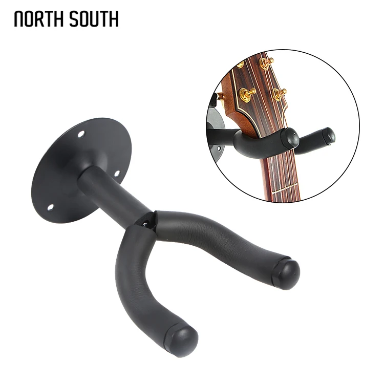 

factory guitar accessories Shockproof Wall Mount Guitar Hanger Screw-On