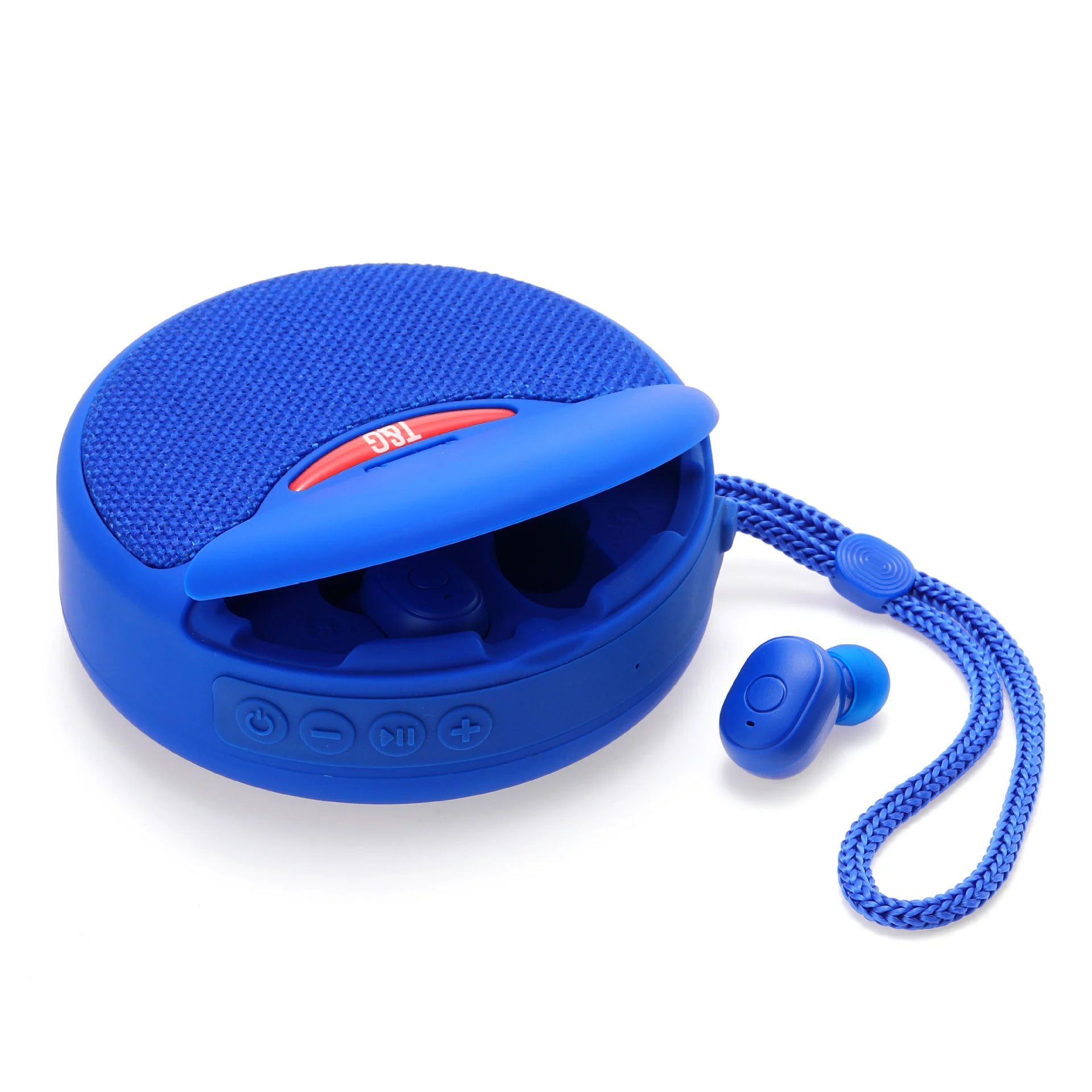 

Amazon TG808 Outdoor Sport Wireless Speaker TWS5.0 Blue tooth Wireless Headphone Earbud, As the picture showed