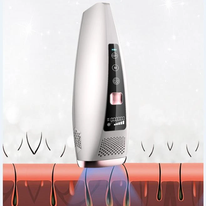 

Beauty instrument intense pulse light laser ipl hair remover portable with FCC