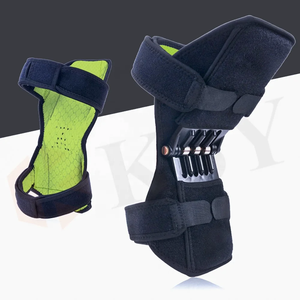 Adjustable Knee pad Brace Powerlift Joint Support Knee Pads Powerful Rebound Spring Force