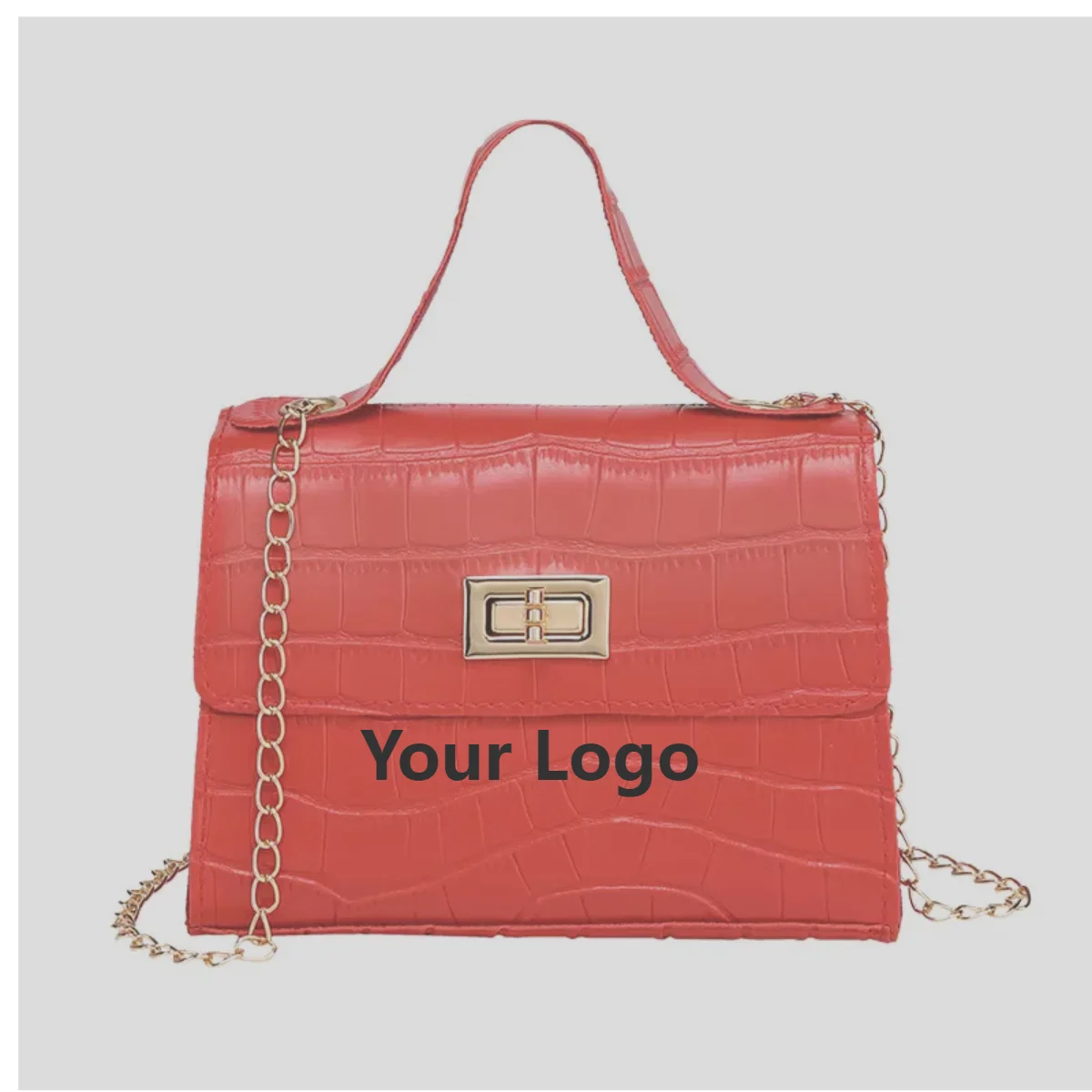 

2021 bags handbag Wholesale crocodile pattern lock portable platinum purses luxury bags women handbags