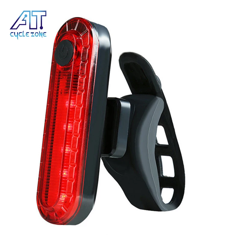 

AT Suitable Bicycle Lights Bright Bicycle Front and Tail Light USB Rechargeable Night Riding Red Bicycle Light