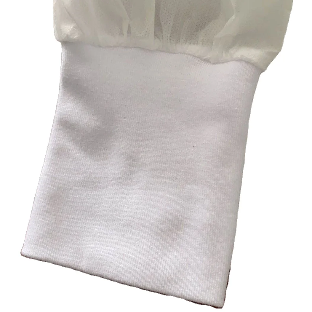 
Zhongchao customized Eco-friendly Knitted rib cuffs for protective clothing 