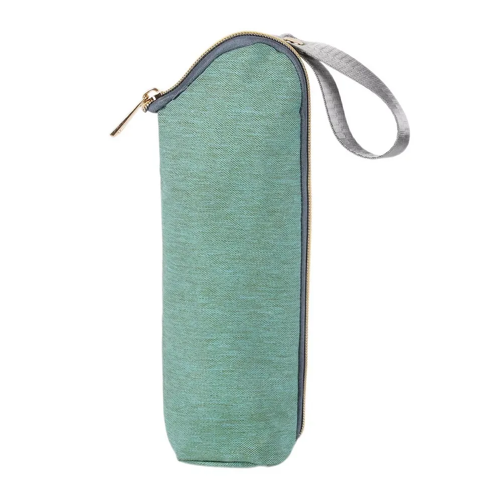 

Baby Warmer Milk Bottle Bag Breastmilk Insulation Bag Single Large Baby Bottle Travel Tote Outdoor Water Bottle Thermal Bag, As picture