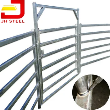 

Portable Round/Oval Tube Affordable Galvanized Corral Horse/Cattle/Sheep Fences Panels