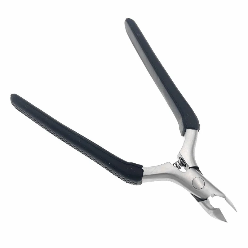 
New Style Black Grip High Quality Stainless Steel Nail Nipper 