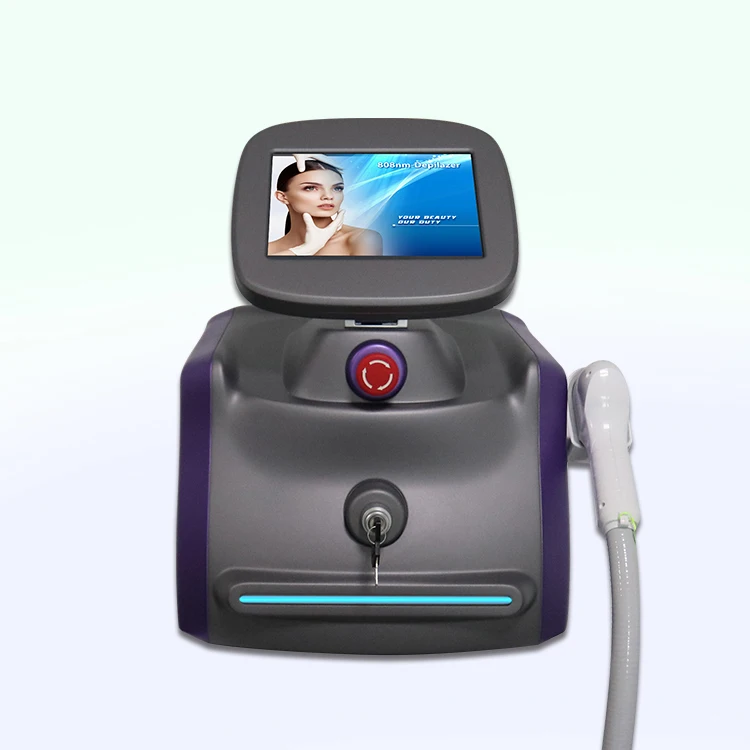 

portable laser diode 808nm removed hair painless hair removal beauty machine