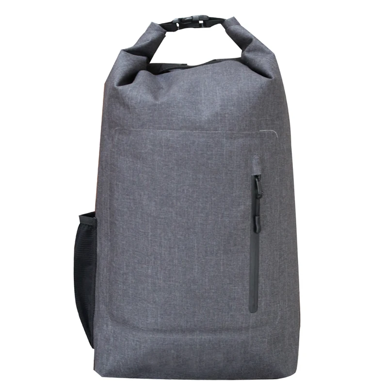 

TPU Waterproof Dry Bag Fashion Hiking Backpack Outdoor Dry Bag, Grey or black or customized