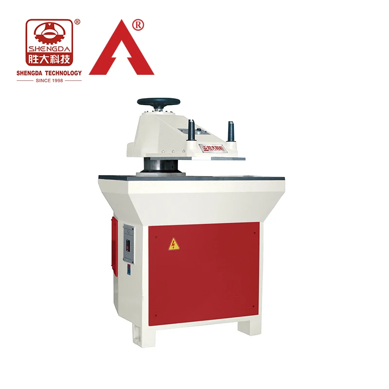 
Hydraulic machine shoe cutting with swing arm 