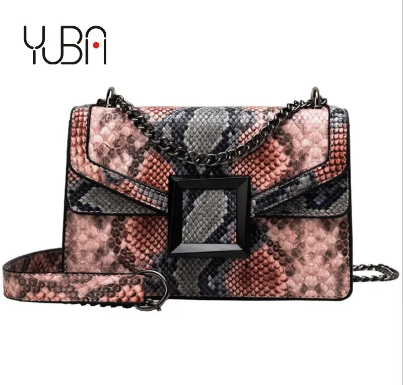 

multi color custom Shoulder Bag Vintage Crossbody Women's Shoulder Bag Luxury snake leather blue handbag, Customizable