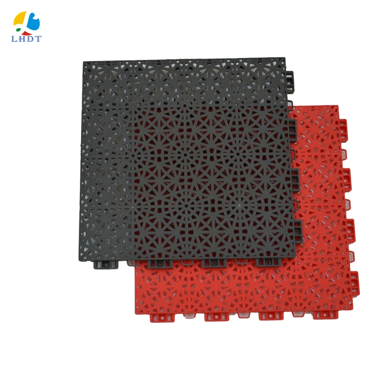 

basketball tennis ice hockey outdoor floor plastic interlocking tiles decking carpets, 12 colors