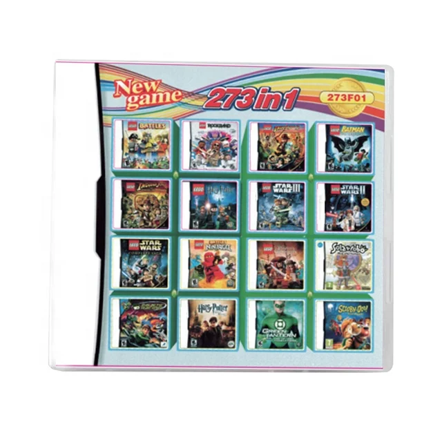 

273 in 1 Compilations Super Combo Multi Cart Video Game for DS English language