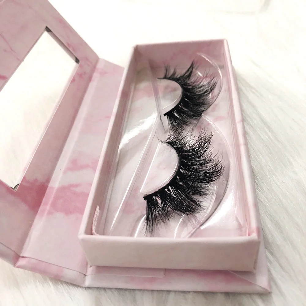 

100% handmade real 3d mink strip eyelashes wholesale