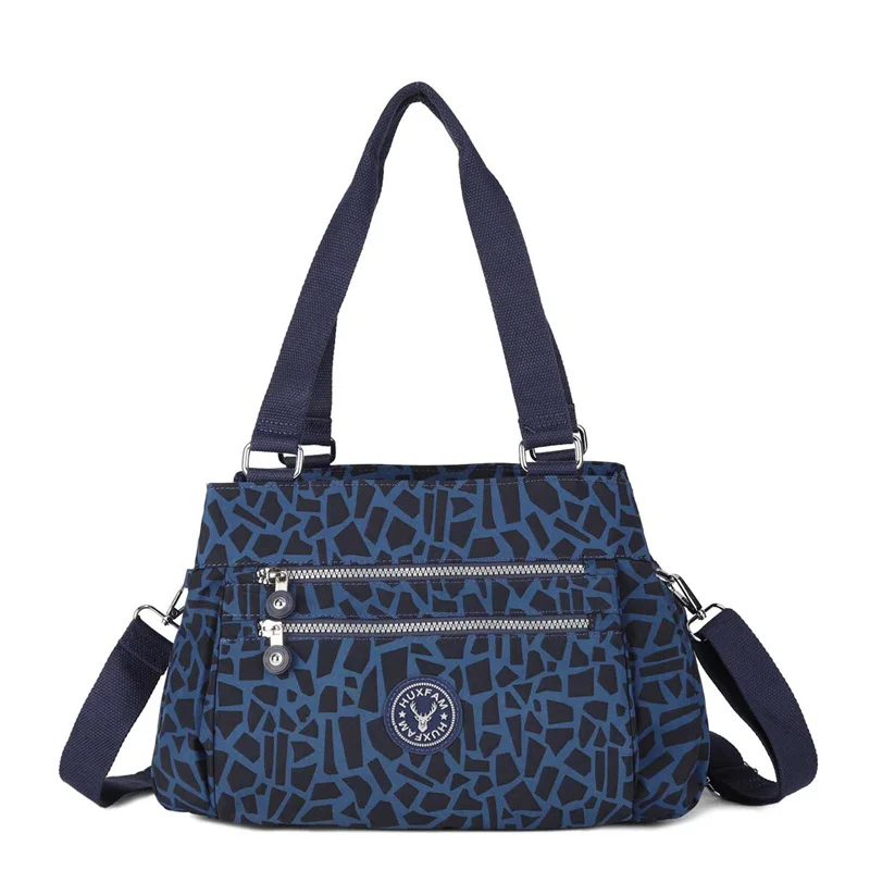 

Angelkiss Factory Wholesale Wrinkled Nylon Crossbody Messenger Bag