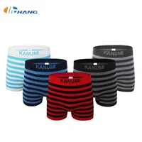 

Maochang Wholesale High Elastic Multi Colors Stripe Men Underwear Boxer