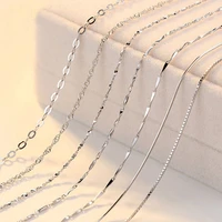 

new model necklace chain 925 sliver chains for ladies